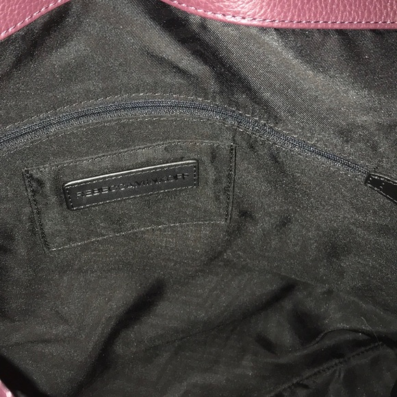 NWT Rebecca Minkoff Large Leather Moto Hobo - Picture 7 of 8